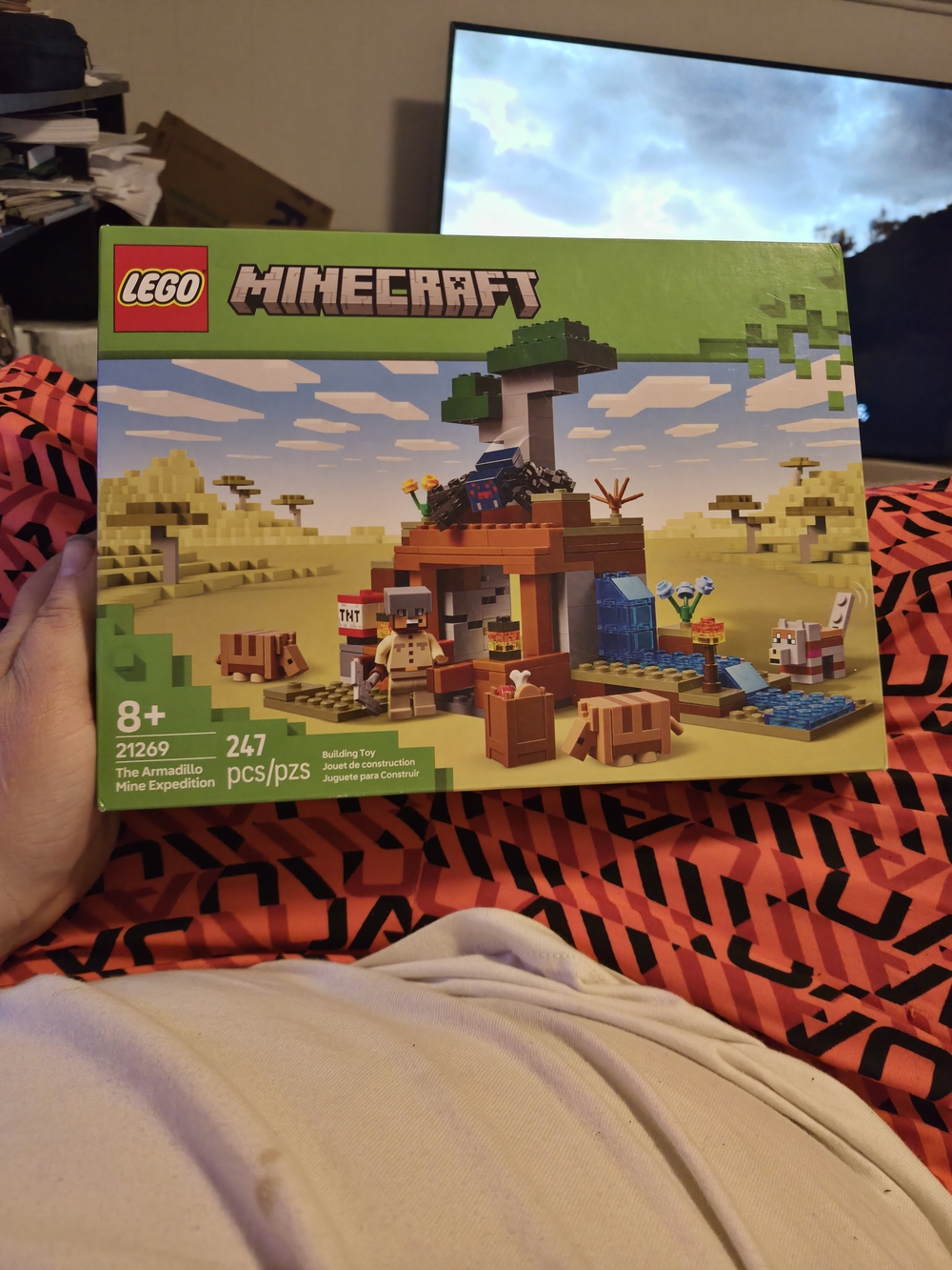 LEGO Minecraft Set 21269 The Armadillo Mine Expedition Factory Sealed Packaging
